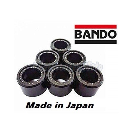 Rodillos variador 20x12mm (Varios pesos). 6 unidades. Bando