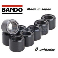 Rodillos variador 20X12mm (Varios pesos). 8 unidades. Bando