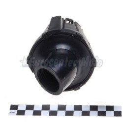 Filtro de aire de espuma Racing con carcasa tipo Malossi. Entrada 38mm. Codo 45º