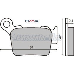 Pastillas de freno orgánicas KTM, Sherco, Gas Gas y varias