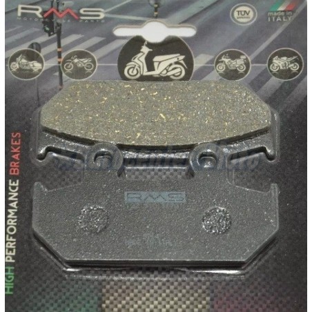 Pastillas de freno orgánicas Honda NX Dominator, VT 600 Shadow...