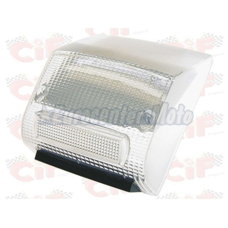 Cristal transparente piloto de freno Vespa PX 125/150/200 Iris. No Homologado