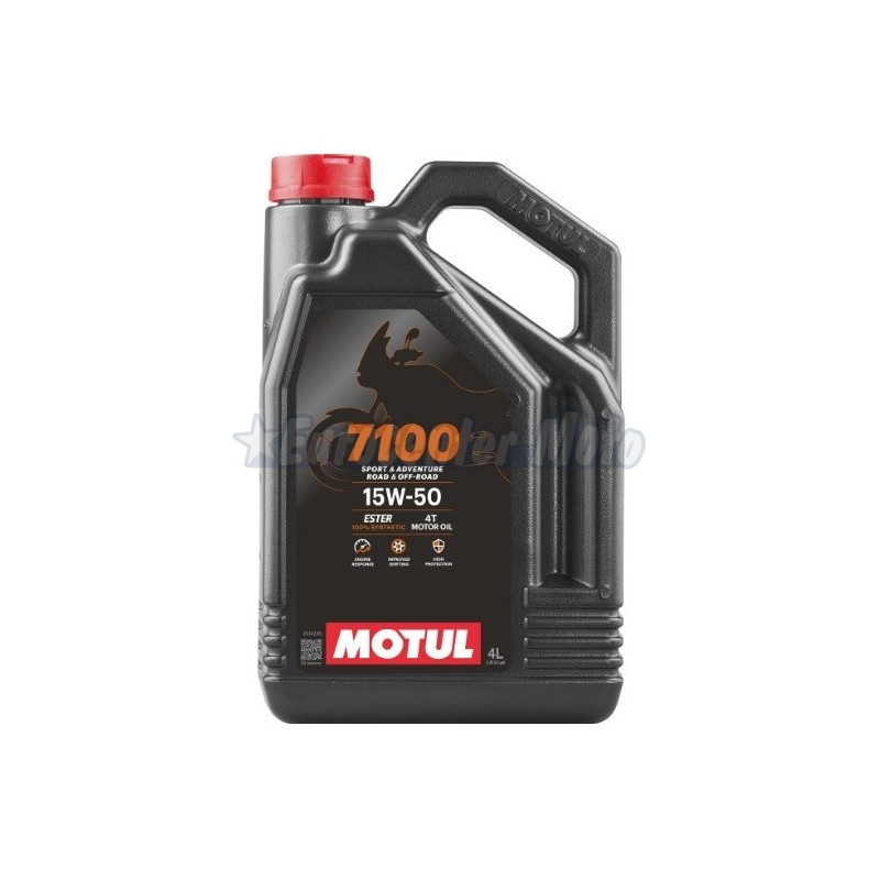 Aceite Motul 7100 4T 15W-50. 4L