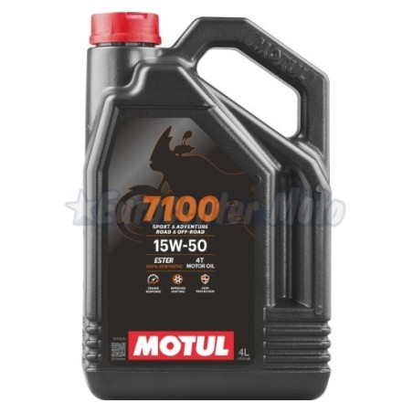 Aceite Motul 7100 4T 15W-50. 4L