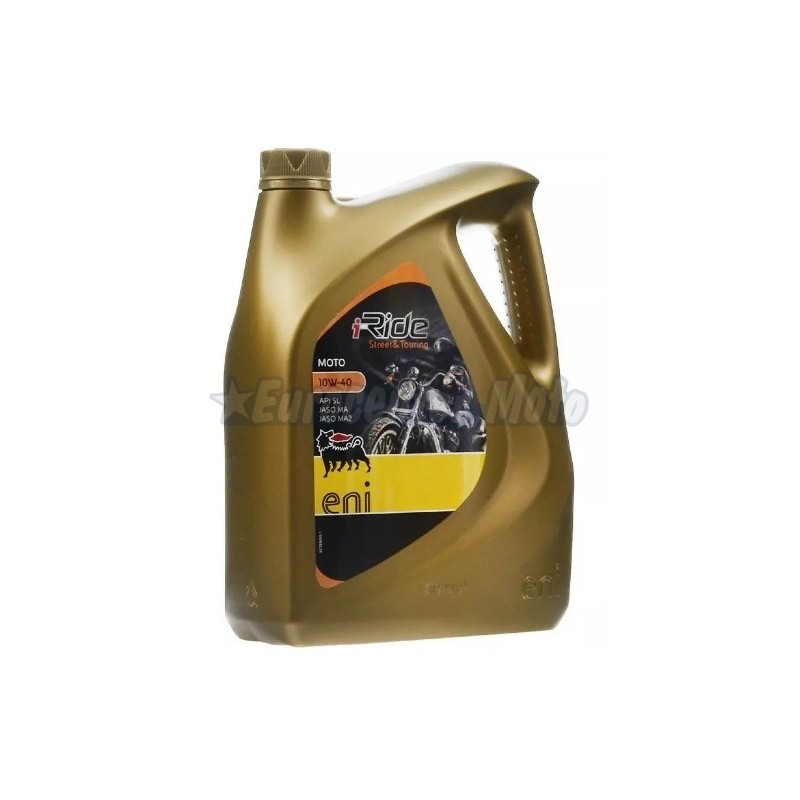 Aceite Eni i-Ride moto 10W-40. 4L